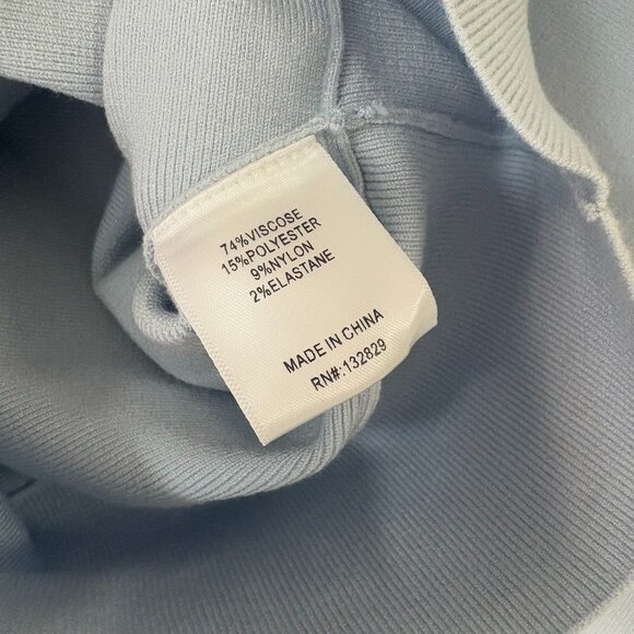 Helsa Women's Blue Cardigan Set (Includes Top and Shorts) - Picture 10 of 13